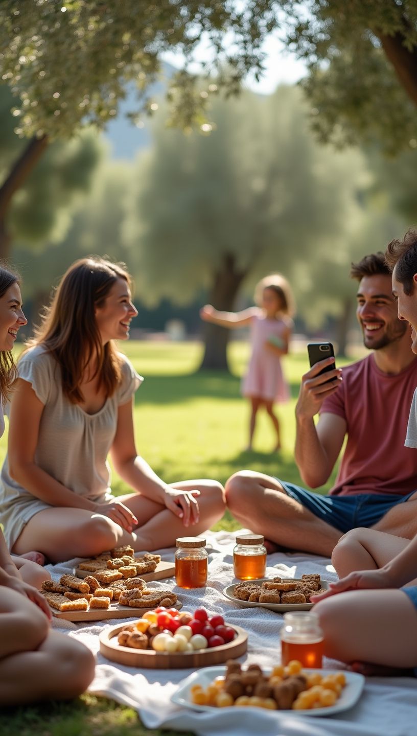 Ενέργεια από φυσικά υλικά: μέλι και θρεπτικά σνακ